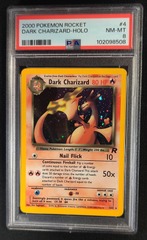 Dark Charizard 4/82 Team Rocket PSA 8 Pokemon Graded Card